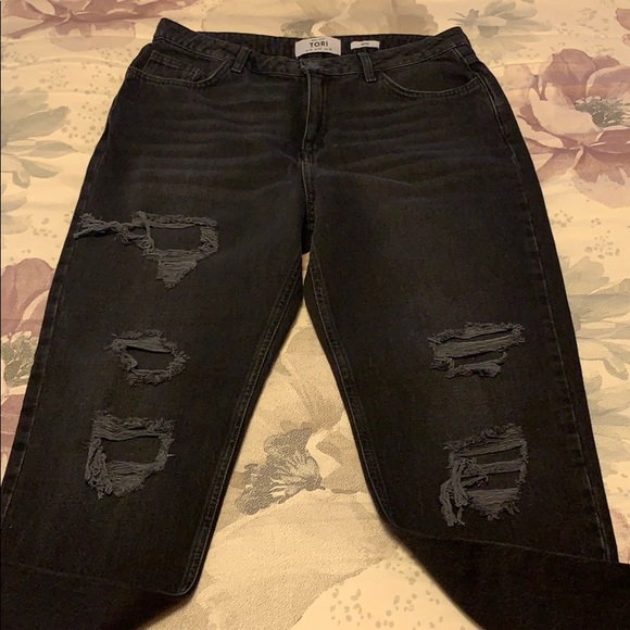 Distressed Jeans - Picture 1 of 5